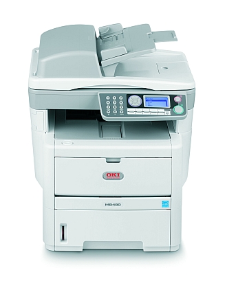 OKI MB480 A4 Mono Multifunction Printer Image of OKI MB480 Printer