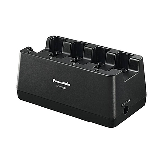 Image of a Panasonic 4-Bay Battery Charger for Toughbook FZ-55 FZ-VCB551E