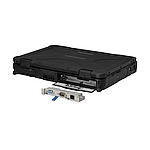 Image of a Panasonic FZ-VCN401U VGA, True Serial (RS232), 2nd LAN Expansion Module for Toughbook FZ-40 Rear Expansion Area