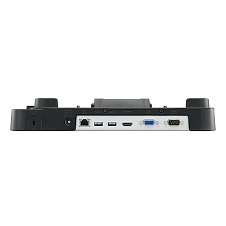 Image of a Panasonic desktop port replicator for Toughbook CF-20 2-in-1 and FZ-G2 tablet with keyboard CF-VEB201U