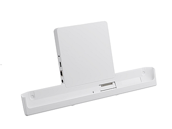 Panasonic Desktop Two Position Cradle for 4K Toughpads UT-VEB5000WU Image of a Panasonic Desktop Two Position Cradle for 4K Toughpads UT-VEB5000WU