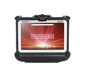 Image of a Gamber-Johnson Slim Vehicle Dock for Toughpad FZ-A2 and Toughbook CF-20 Tablet PCPE-GJA2V01/5