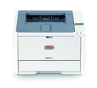 OKI B411 D/DN A4 Mono Printer Image of an OKI B411D / DN Printer