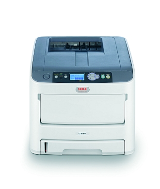 OKI C610 Printer - A4 Colour Printer Image of an OKI C610 Printer