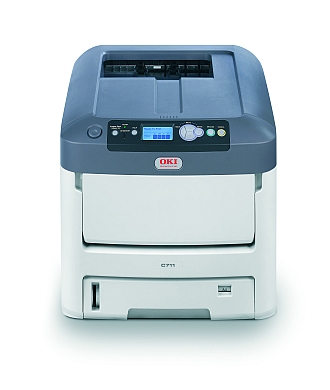 OKI C711 printer - A4 Colour Printer Image of an OKI C711 Printer