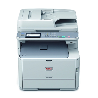 OKI MC352 Colour A4 Multifunction Printer Image of an OKI MC352dn Printer