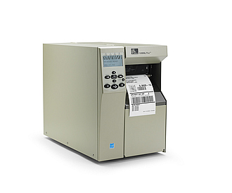 Zebra 105SLPlus Printer Image of a Zebra 105SLPlus Printer