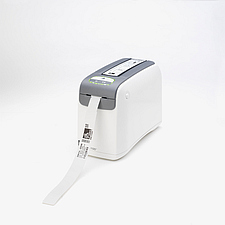 Image of a Zebra HC100 wristband printer