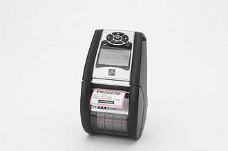 Zebra QLn220 Mobile Printer Image of a Zebra QLn220 Mobile Printer