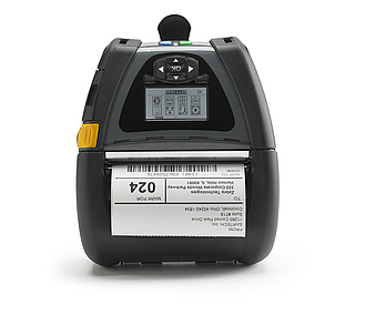 Zebra QLn420 Mobile Printer Image of a Zebra QLn420 Mobile Printer