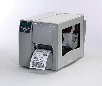Zebra S4M Thermal Printer Image of a Zebra S4M Thermal Printer
