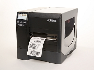 Zebra ZM600 Printer Image of a Zebra ZM600 Printer