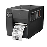 Zebra ZT111 Industrial Label Printer Left with Media