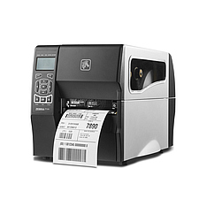 Image of a Zebra ZT230 industrial printer