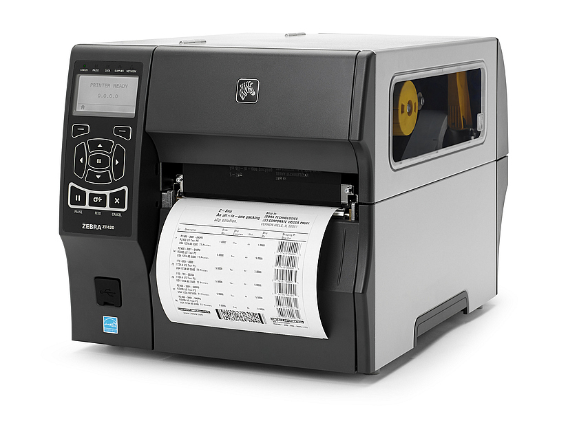 Zebra ZT410 Printer and ZT420 Printer - Zebra ZT400 Series Printers