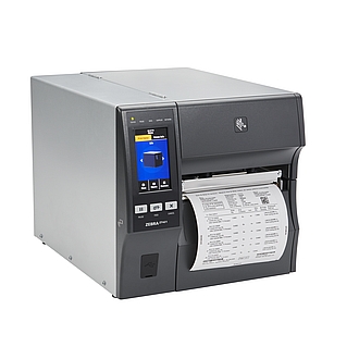 Image of a Zebra ZT421 Industrial Printer