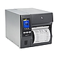 Zebra ZT421 Industrial Label Printer Right with Media