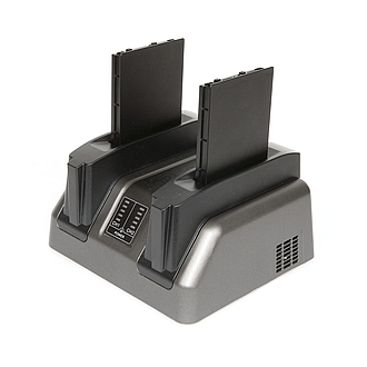 Image of a Dual Bay Main Battery Charger for Getac A140 GCMC_E