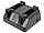 Getac Dual Bay Battery Charger (Main Battery + Main Battery) with AC Adapter (UK) for B360 GCMCKH