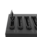 Image of a Getac Multi Bay Battery Charger Close-Up for K120 GCECKA