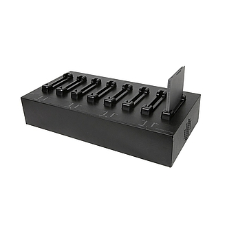Multi-Bay Battery Charger Eight-Bay for Getac RX10 GCEC_8 Image of a Multi-Bay Battery Charger Eight-Bay for Getac RX10 GCEC_8