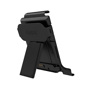 Hand Strap and Kick Stand with Smart Card Reader for Getac RX10 GOHSX1 Image of a Hand Strap and Kick Stand with Smart Card Reader for Getac RX10 GOHSX1