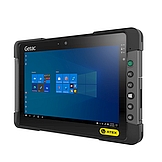 Image of a Getac T800-Ex G2 ATEX Tablet Facing Left