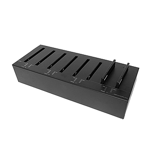 Getac V110 Multi-Bay Battery Charger (Eight Bays) GCEC_2 Image of a Getac V110 Multi-Bay Battery Charger (Eight Bays) GCEC_2