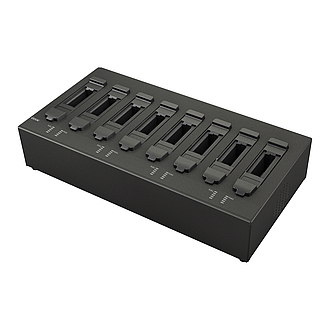 Image of a Getac Multi Bay Battery Charger Eight Bay for ZX80 and ZX10 GCECKP