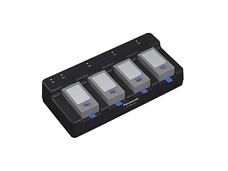 Image of a Panasonic CF-H1 4-Bay Battery Charger CF-VCBU11U