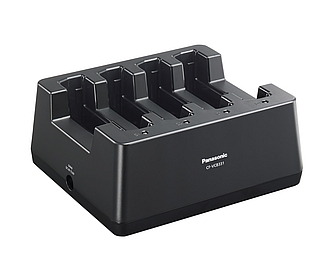Image of a Panasonic 4-Bay Battery Charger for Toughbook CF-33 CF-VCB331E