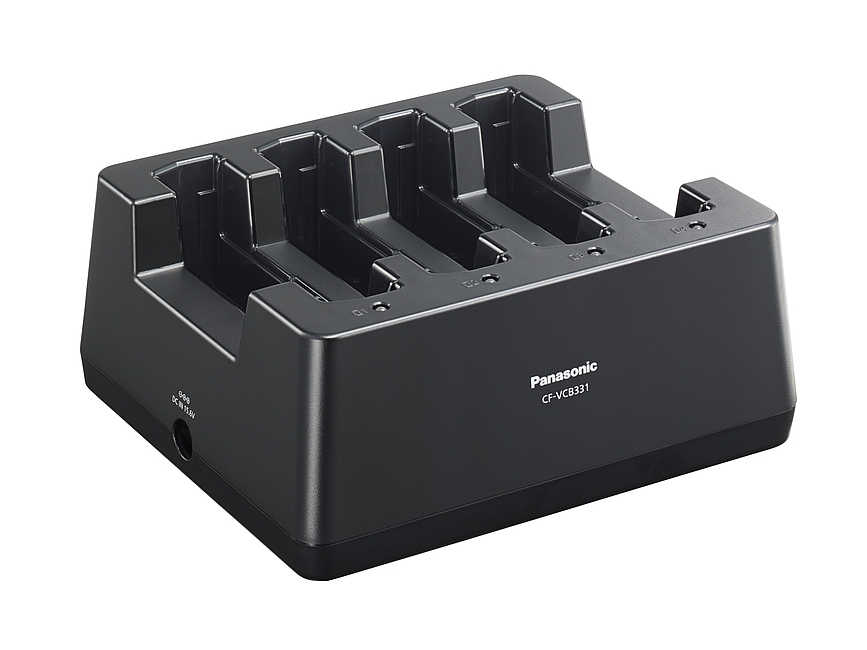 Panasonic CFVCB331E 4Bay Battery Charger for Toughbook CF33
