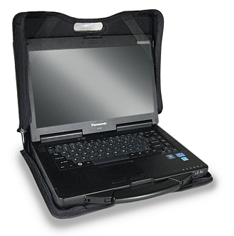 Infocase Always-On Case for Panasonic Toughbook CF-53 and CF-54 Image of an Infocase Always-On Case for the Panasonic Toughbooks CF-53 and CF-54 PCPE-INF53AC