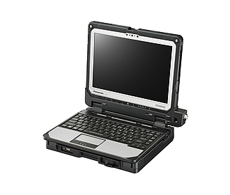 Image of a Panasonic Vehicle Dock Adapter with Slim Keyboard and CF-33 Tablet CF-VVK331M