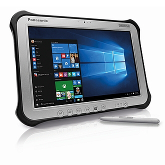 Panasonic Toughpad FZ-G1 with Windows 10 Pro Image of a Panasonic Toughpad FZ-G1