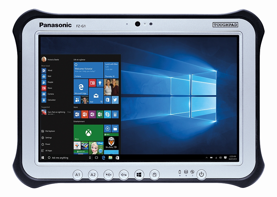 Panasonic Toughpad FZG1 Mk5 Fully Rugged Windows 10 Pro Tablet FZG1W1898TE Panasonic Toughpad FZG1 Mk5 Fully Rugged Windows 10 Pro Tablet FZG1W1898TE